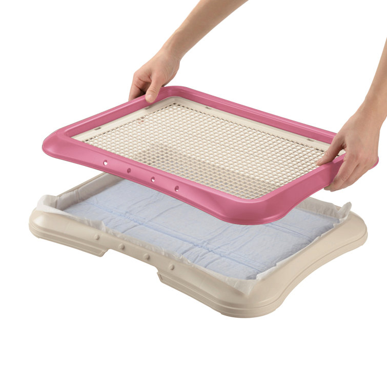 Pee pad shop tray for dogs